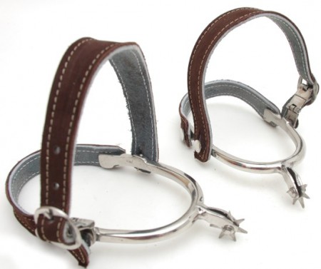 Espora Maciça Inox!